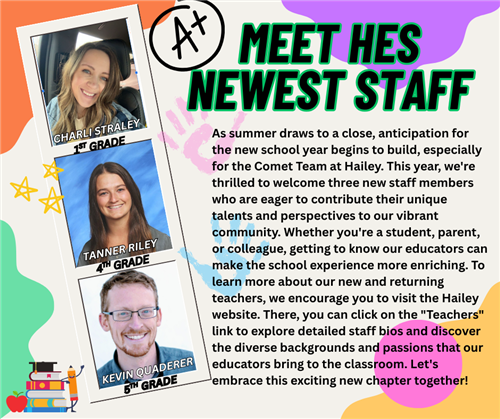 Meet HES Newest Staff